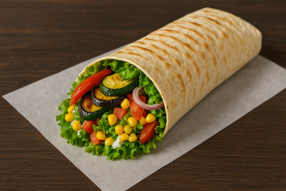 Dürüm vegetarisch – Bild 1