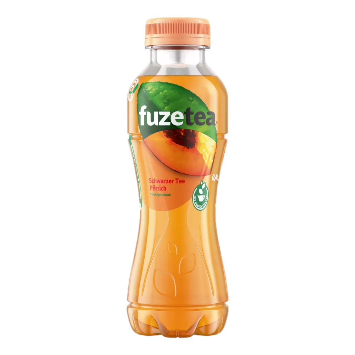 Fuze Tea Schwarzer Tee Pfirsich 0,4 L – Bild 1